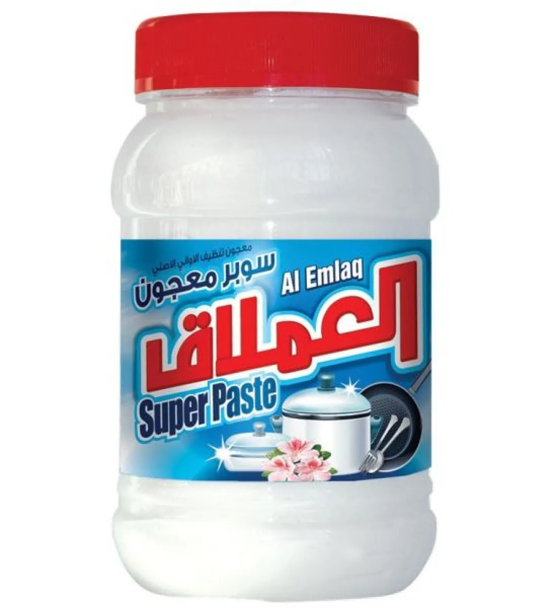 العملاق سوبر معجون لتنظيف الاواني والصحون بعطر الليلك 1 كغم